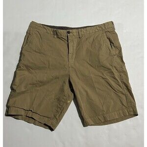 Men’s Tommy Bahama Size 38 Flat Front Chino Short Pants Pima Cotton Blend Stain